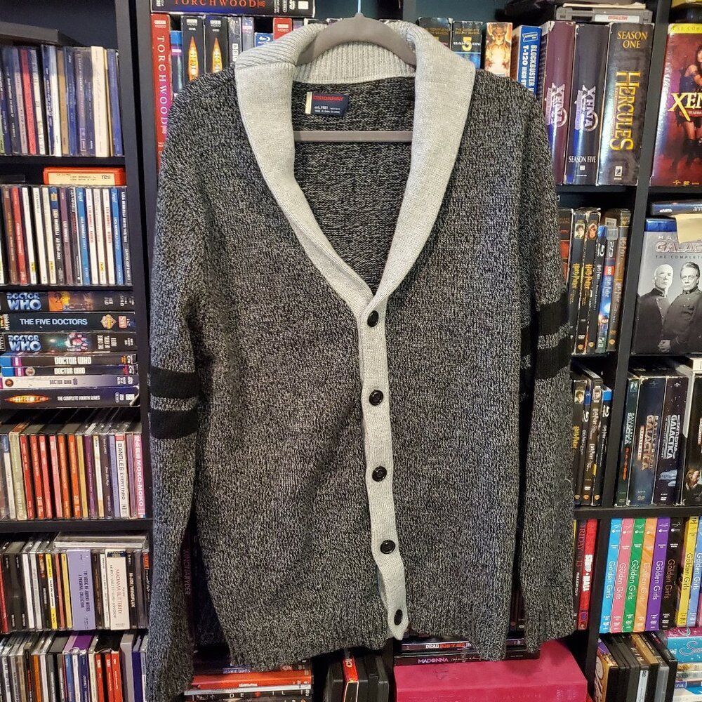 Y2K Vintage Unionbay Button Down Sweater Cardigan Size XXL Tom Brown Style